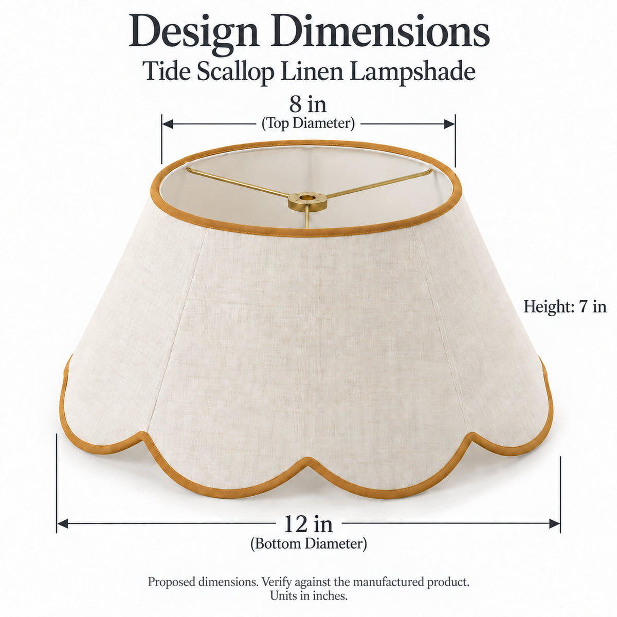 Tide Scallop Lampshade