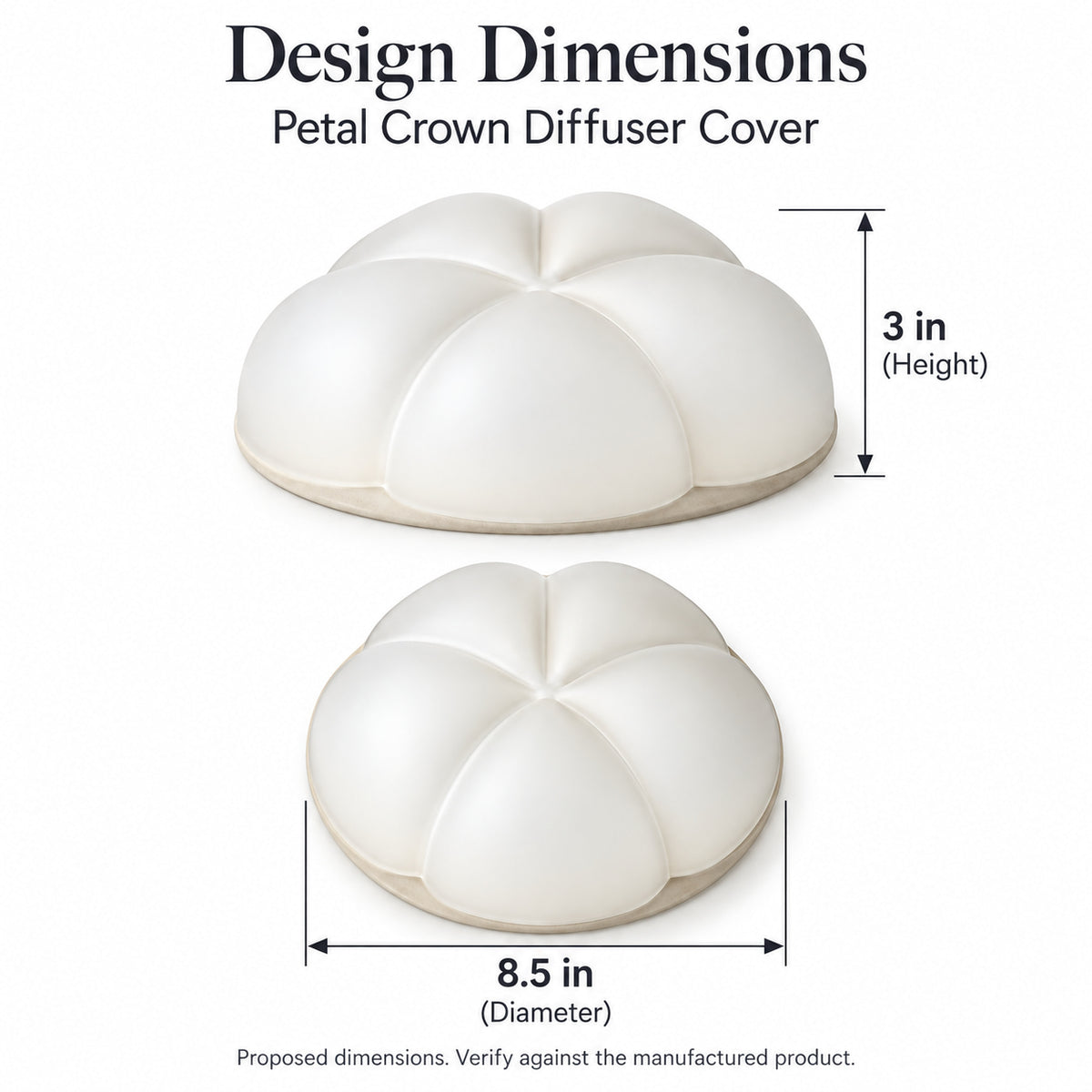 Petal Crown Diffuser Cover